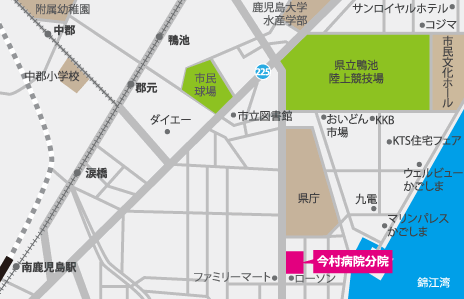 今村病院分院地図